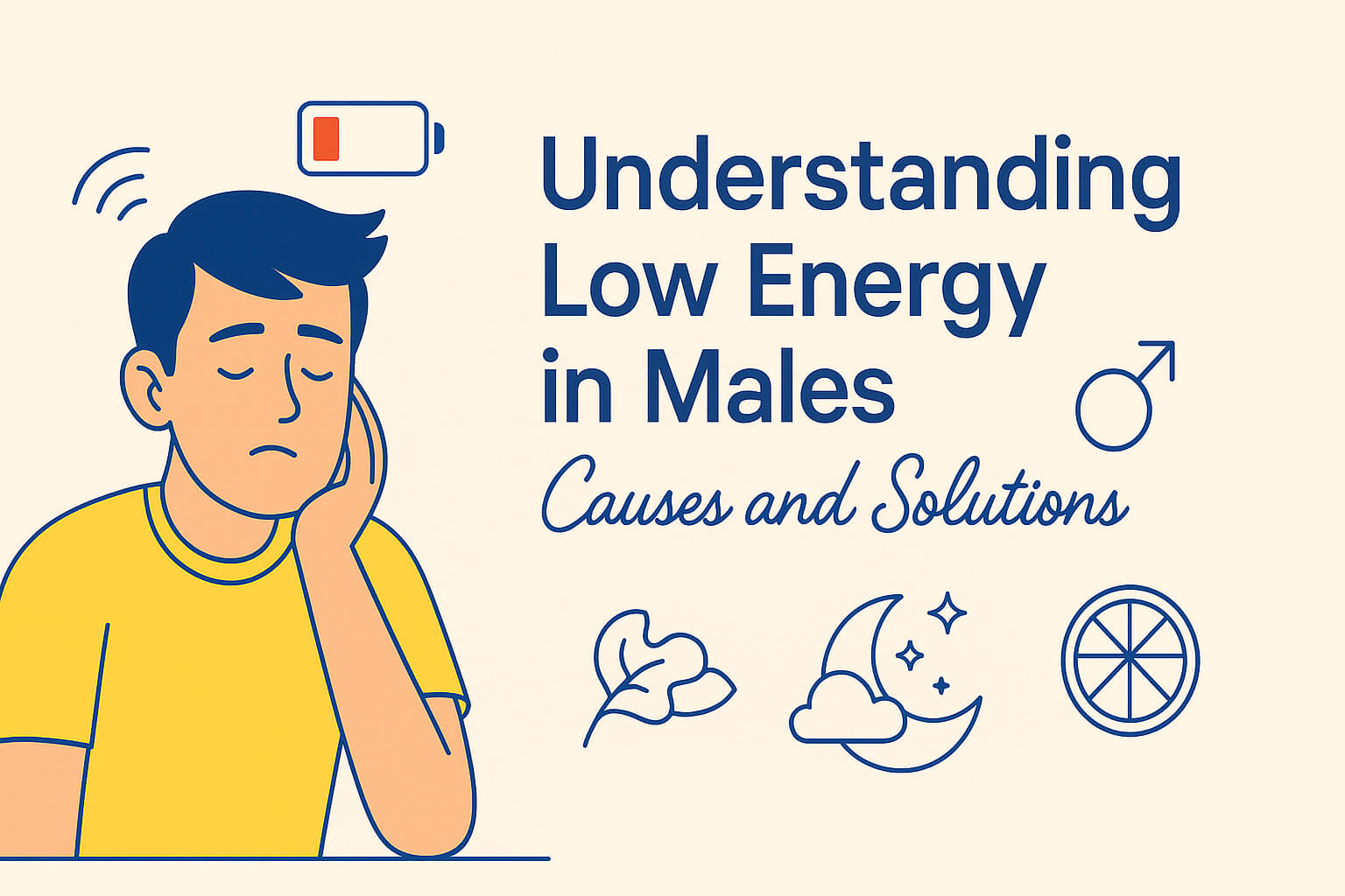 Understanding Low Energy in Males: Causes and Solutions