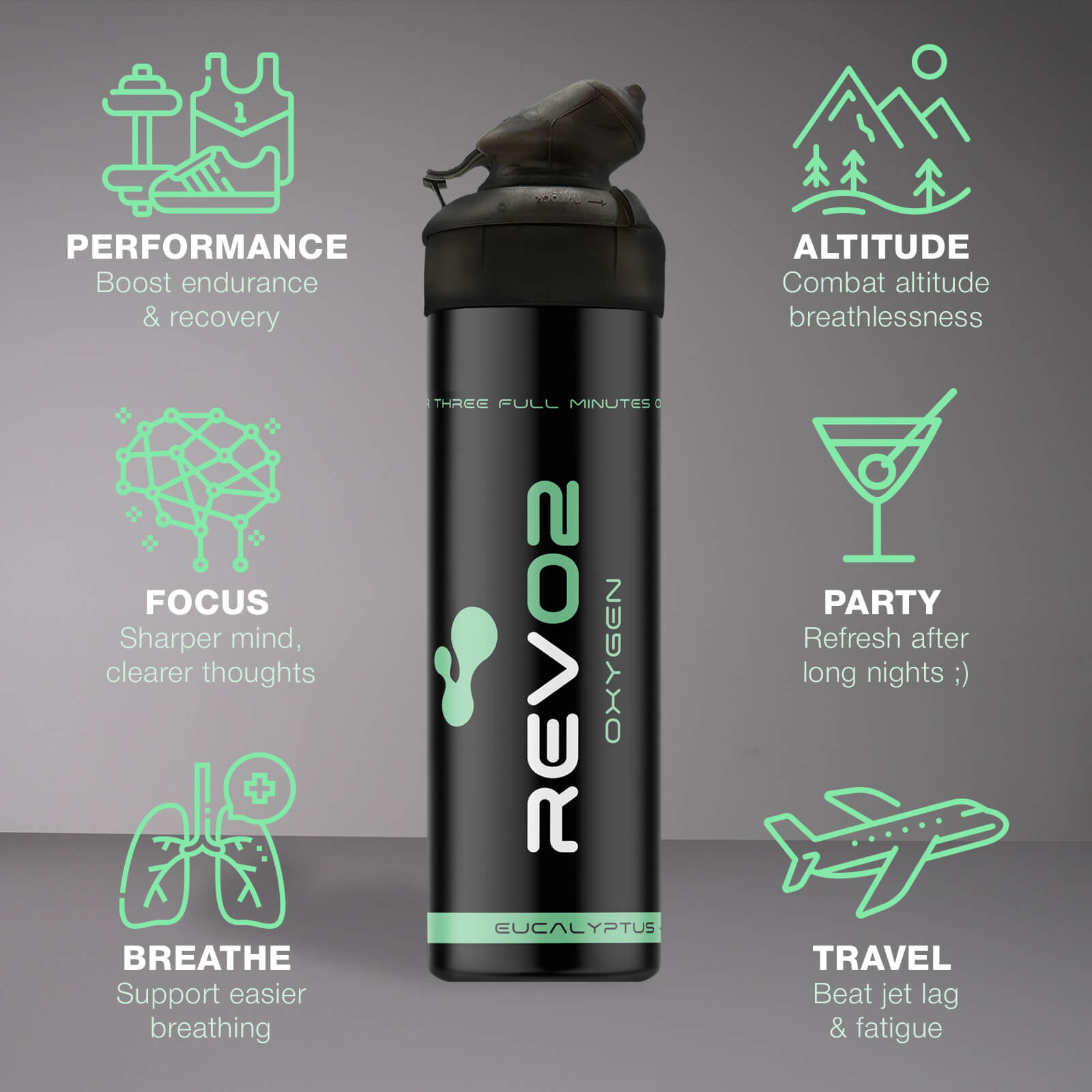 Eucalyptus oxygen in a can benefits