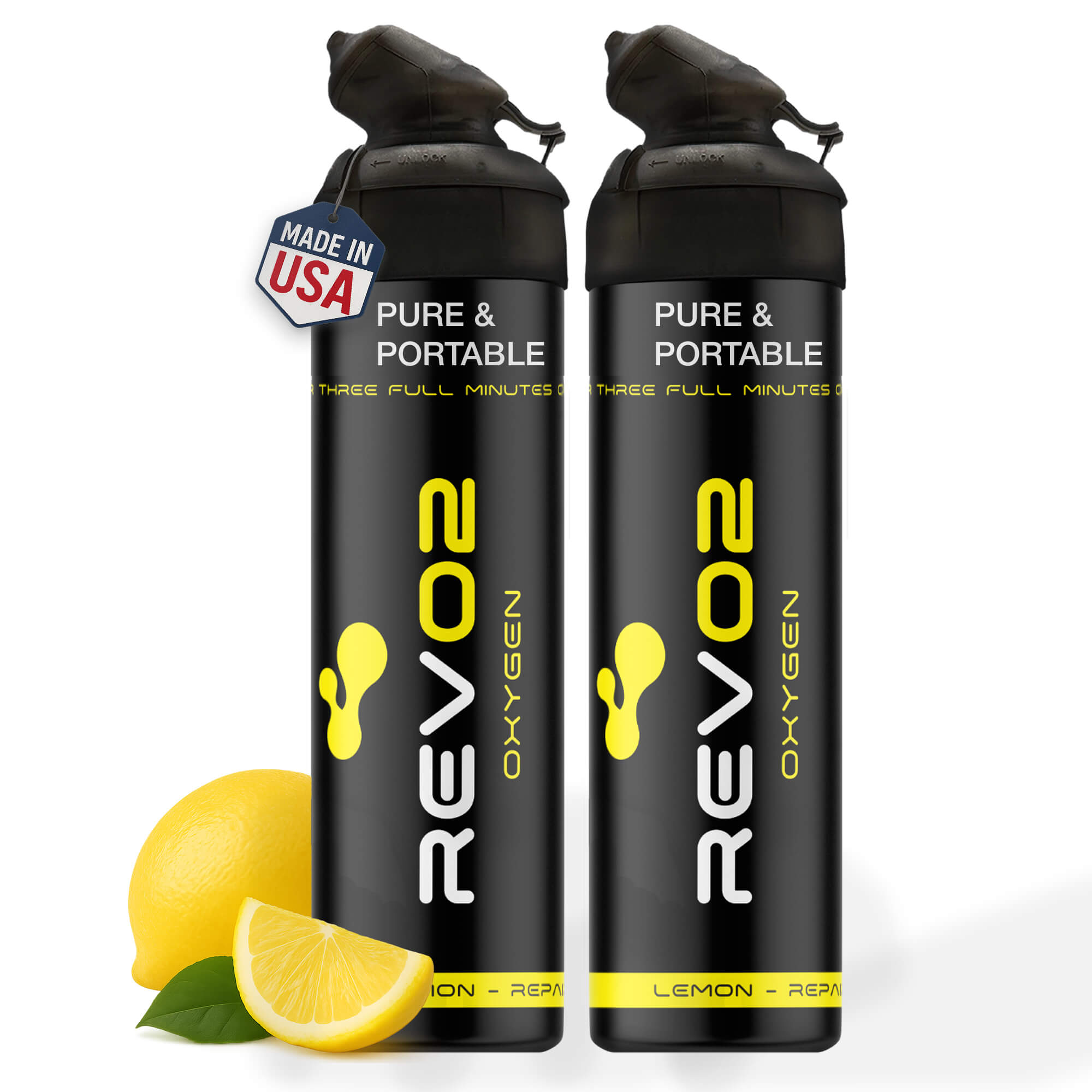 Lemon Oxygen 10L Large 2 Pack