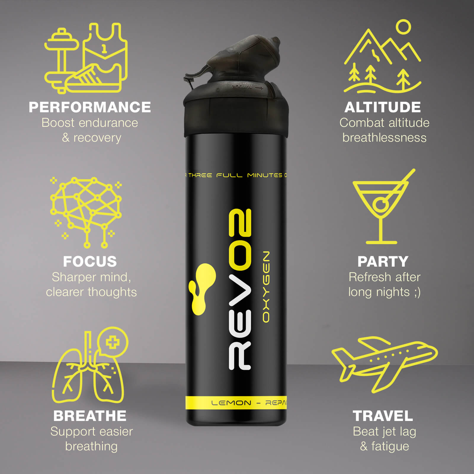 Lemon oxygen in a can benefits