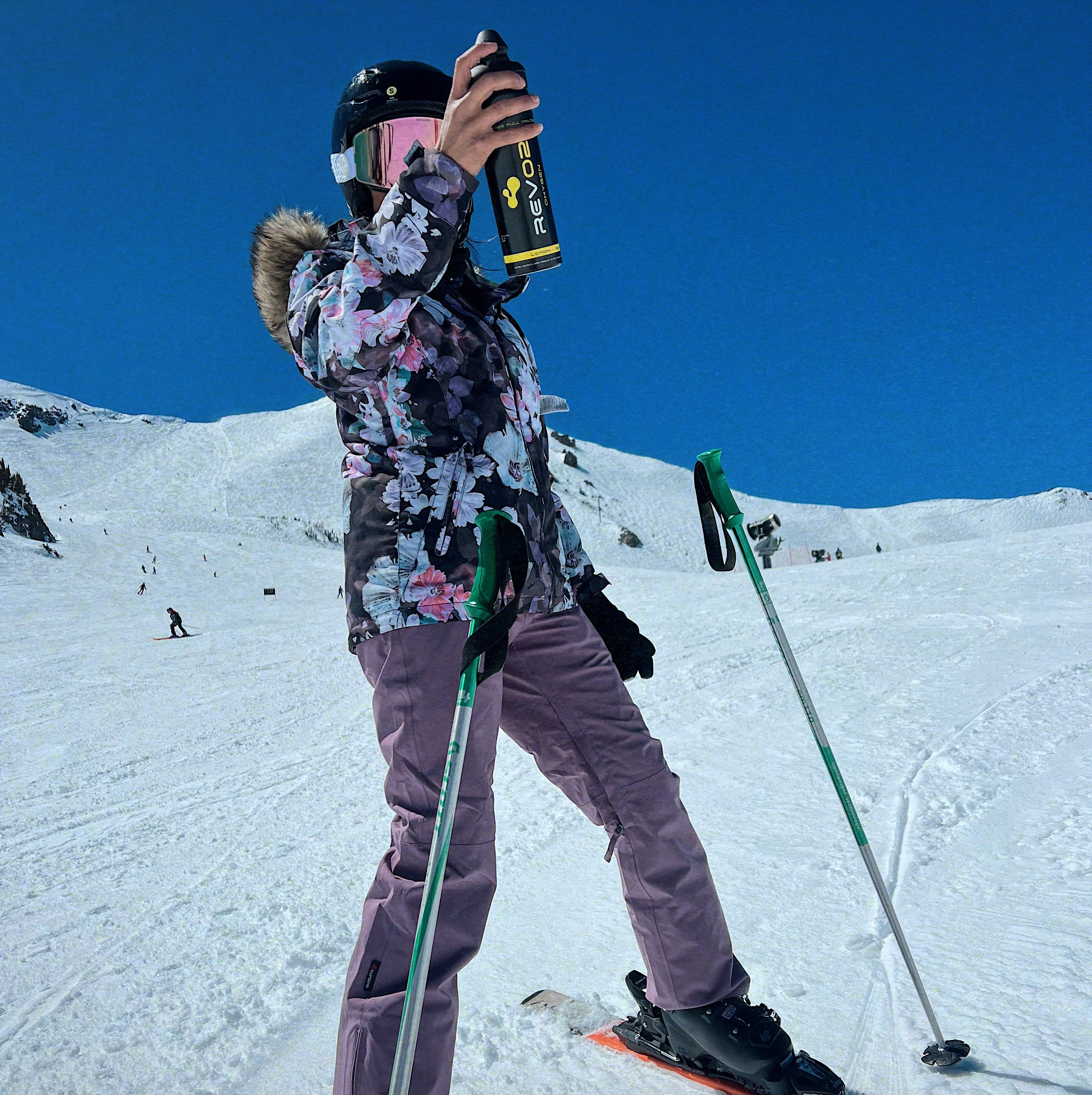 Ski at High Altitude with Lemon Infused Canned Oxygen