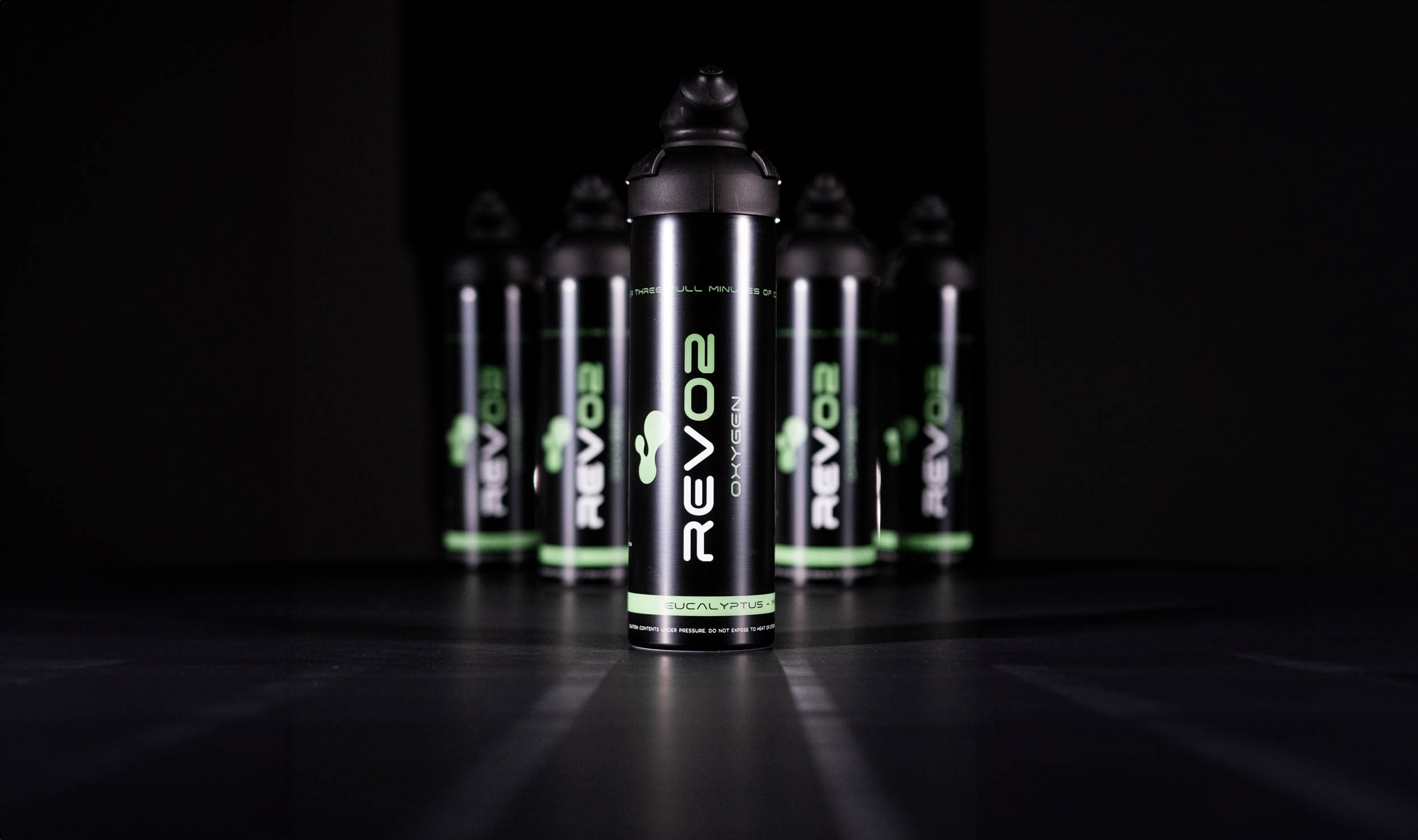 REV/O2 Eucalyptus Oxygen Cans Group