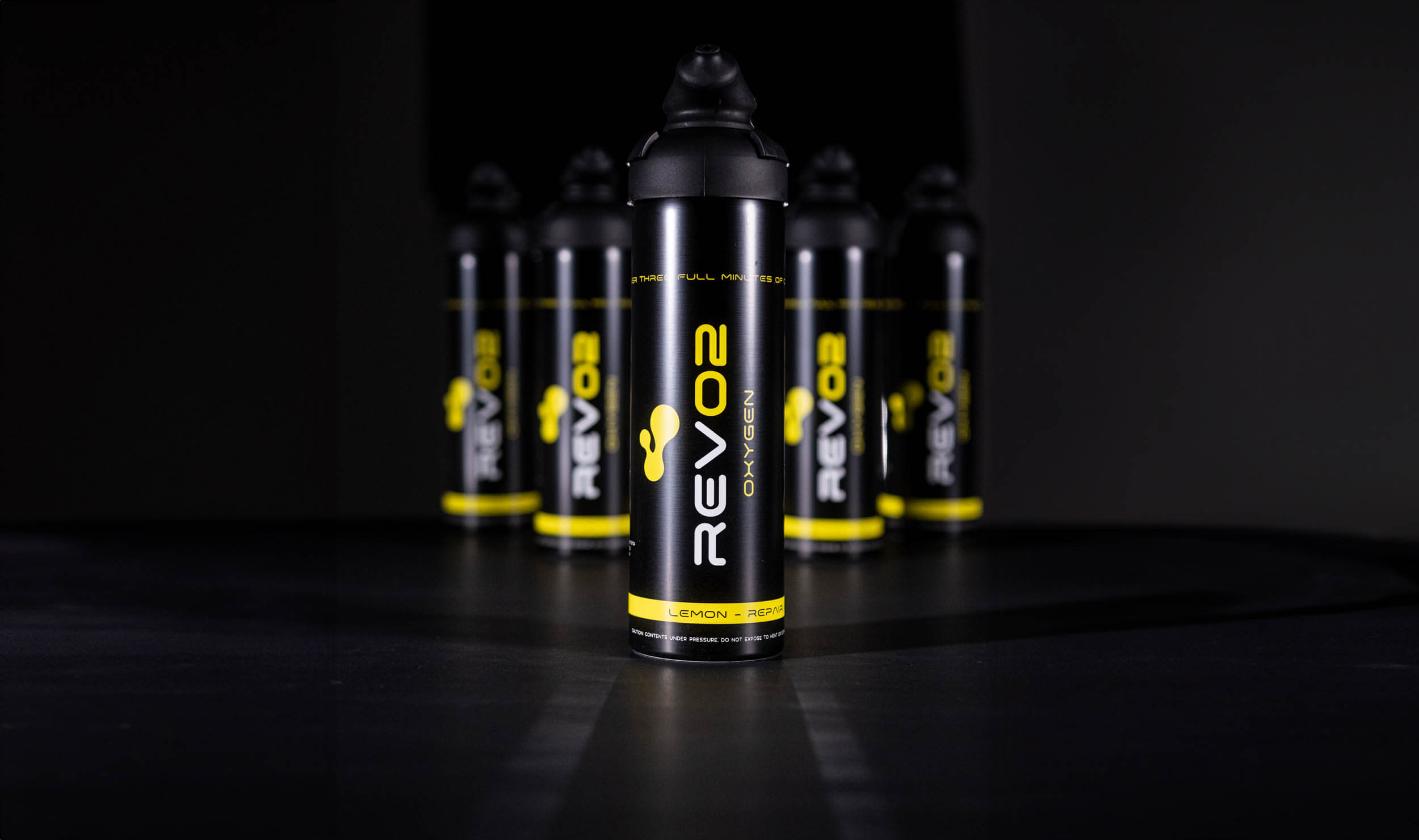 REV/O2 Lemon Oxygen Cans Group