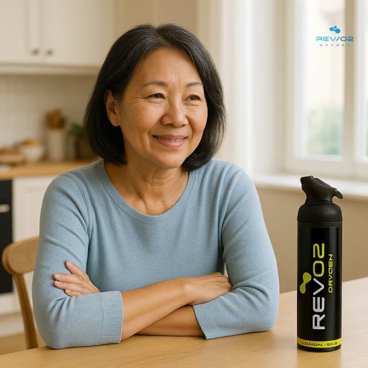 Oxygen in a Can for Senior Citizens